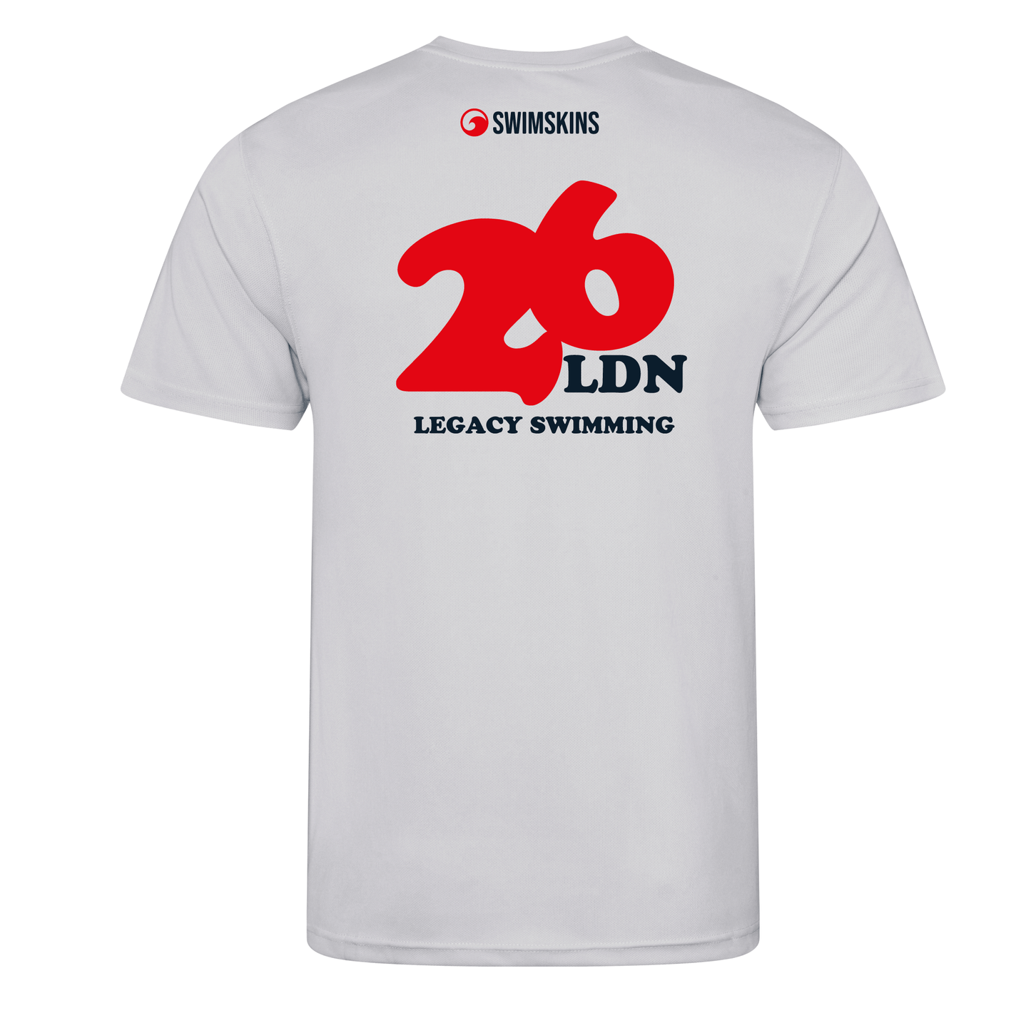 London Legacy Swimming 2026 - Grey Pool Shirt - LLS