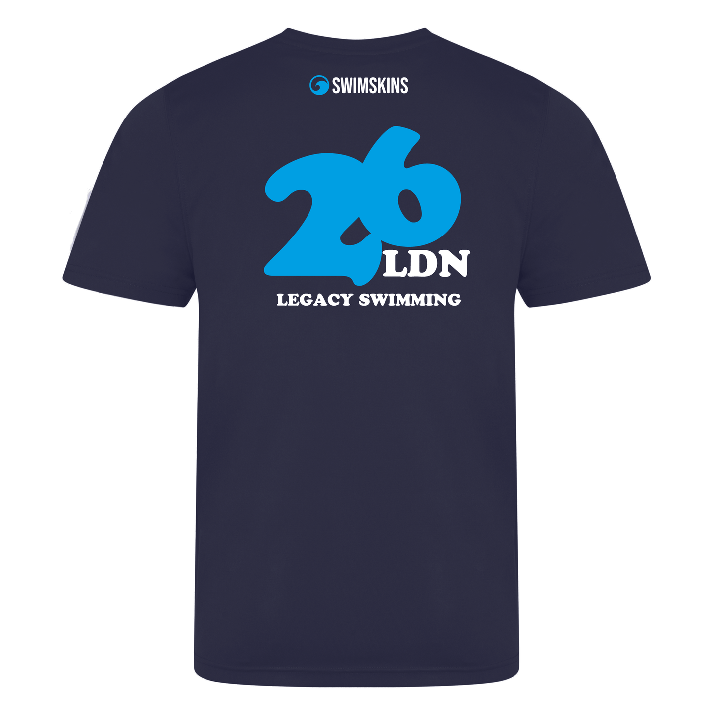 London Legacy Swimming 2026 - Navy Pool Shirt - LLS