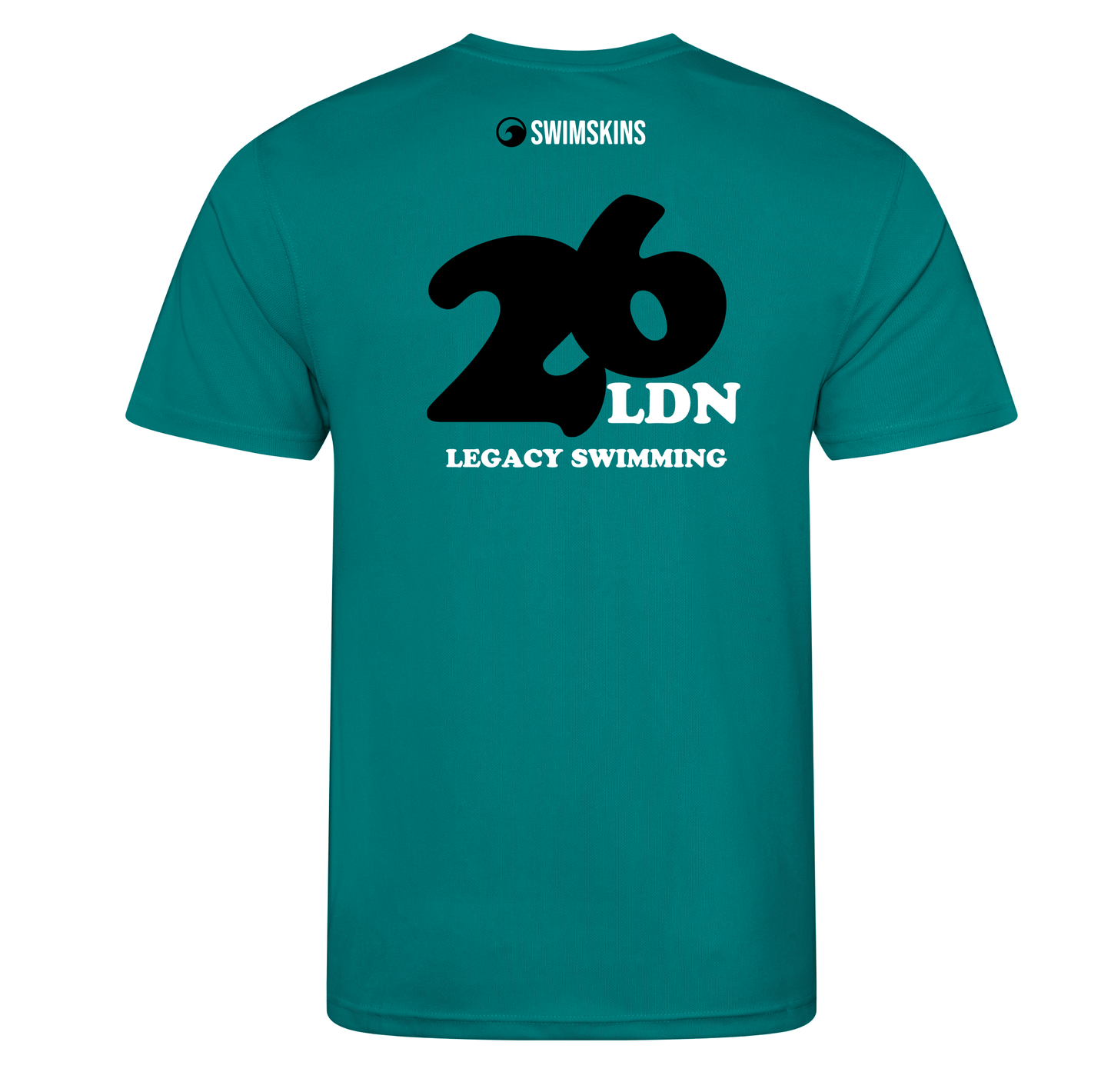 London Legacy Swimming 2026 - Aqua Jade Pool Shirt - LLS