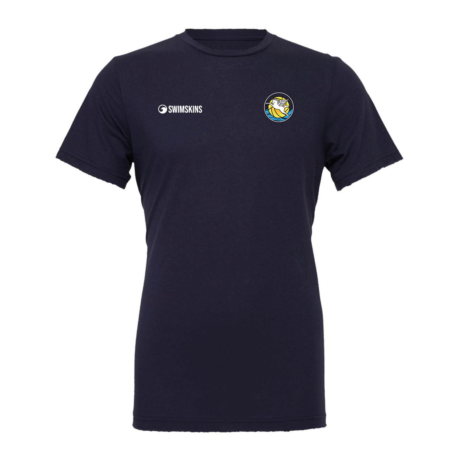 Cotton Navy Club Short Sleeve Tee - HWPC