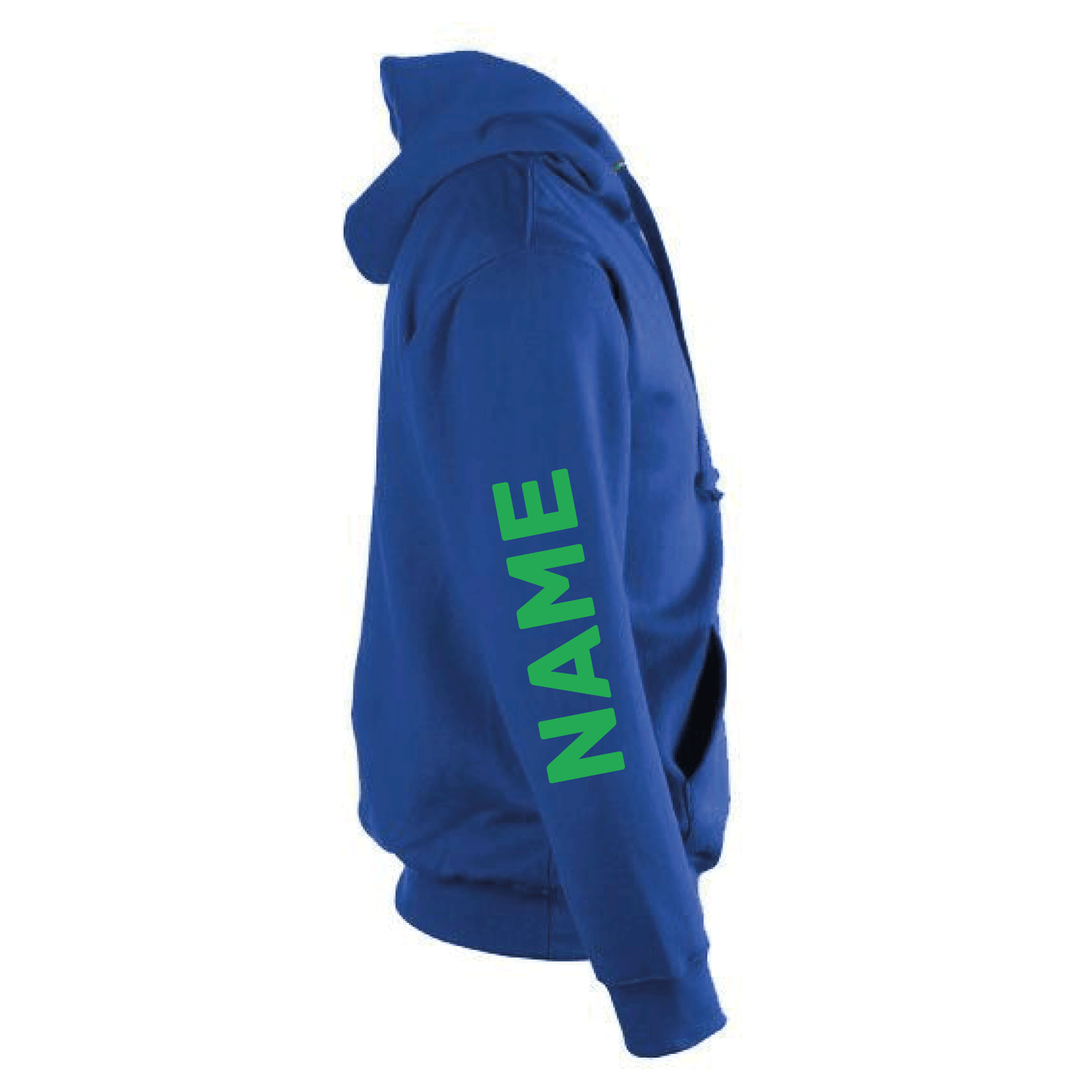 The Club Full Zip Zoody - Royal - BSCM