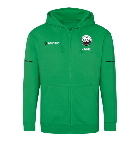 Coaches Swim Camp sport full zip zoody - MDSC