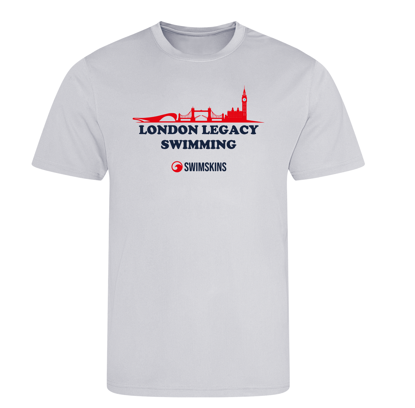 London Legacy Swimming 2026 - Grey Pool Shirt - LLS