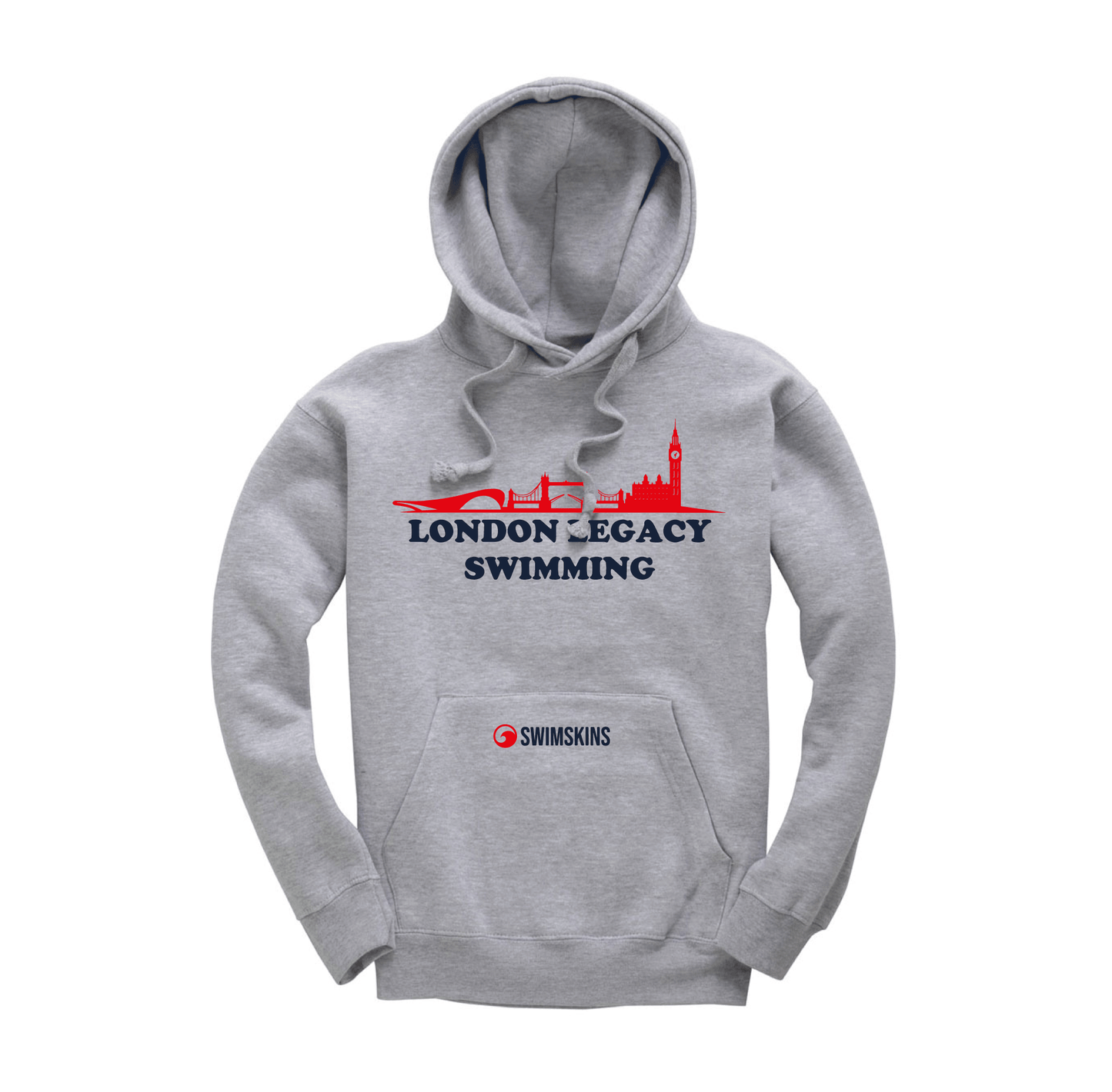 London Legacy Swimming 2026 - OTH Hoody - Grey - LLS