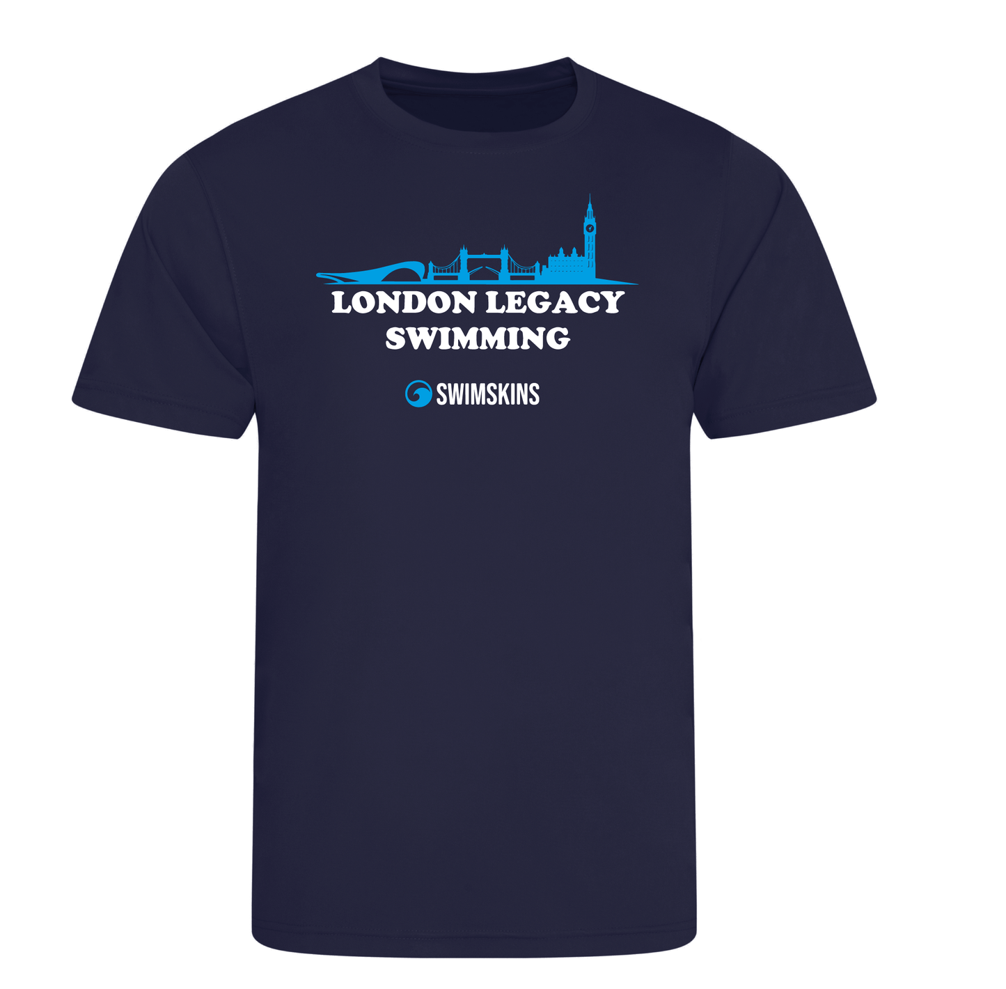 London Legacy Swimming 2026 - Navy Pool Shirt - LLS