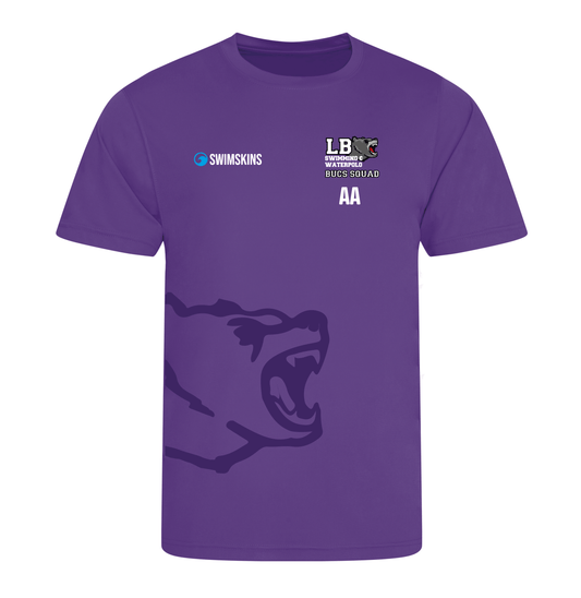 Club QuickDry Pool Shirt - Purple - LBSWP
